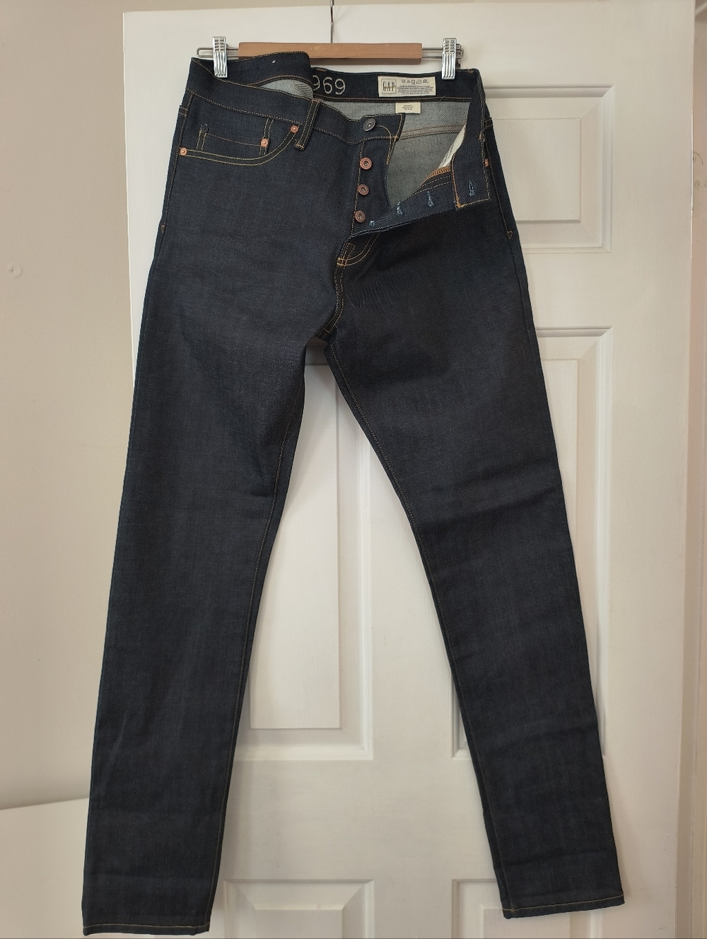 GAP Men's Skinny Japanese Selvedge Denim